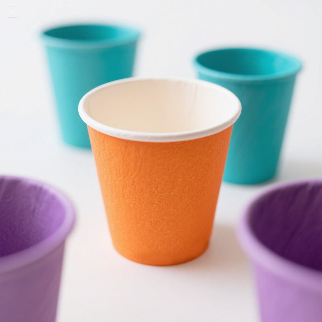 150ml colored paper cup